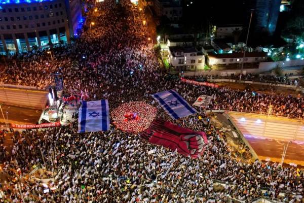 A tegnapi volt a modern Izrael történetének egyik legnagyobb tüntetése